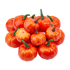 Тыква Декорации для демонстрации еды из пенопласта, тыква, 51~65.5x47~60 мм, 14 шт