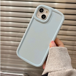 Светло-Синий Чехол для мобильного телефона из матового силикона цвета конфет, голубой, 14.7x7.15x0.8 см, подходит для iphone 13 pro