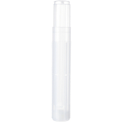 Clear Portable Transparent PP Retractable Pen Holder, Column, Clear, 35x227~366mm