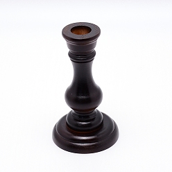 Kokosnuss braun Kerzenhalter aus Kiefernholz, Kokosnuss braun, 7.5x13.2cm, Innendurchmesser: 2.2cm