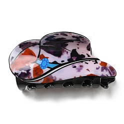 Разноцветный Заколки для волос из ПВХ в виде когтей в шляпе, для женщины девушки густые волосы, красочный, 42x85x40 мм