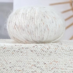 Белый Дым Пряжа из шерстяного волокна, для свитера, шапки, носков, детских одеял, серый, 3 мм