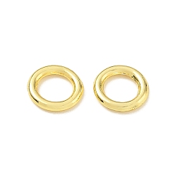 Golden Legierung geschlossen Ringe springen, runde Ringe, langlebig überzogen, Gestell, golden, 9.5x1.5 mm, Innendurchmesser: 6 mm
