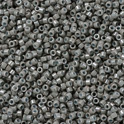 (DB0652) Dyed Opaque Gray MIYUKI Delica Beads, Cylinder, Japanese Seed Beads, 11/0, (DB0652) Dyed Opaque Gray, 1.3x1.6mm, Hole: 0.8mm, about 2000pcs/bottle, 10g/bottle