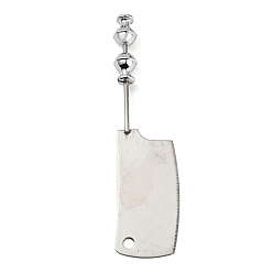 Нержавеющая Сталь Цвет Не тускнеют 201 лопатки для торта из нержавеющей стали, инструмент для выпечки, цвет нержавеющей стали, 172x39x15 мм