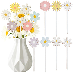 Цветок 14 шт. деревянные шпажки для украшения ваз, цветок, 175x53~55x2 мм