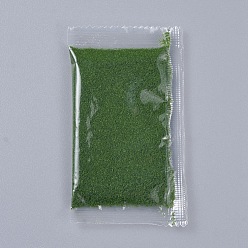 Dark Green Decorative Moss Powder, for Terrariums, DIY Epoxy Resin Material Filling, Dark Green, Packing Bag: 99x58x7mm