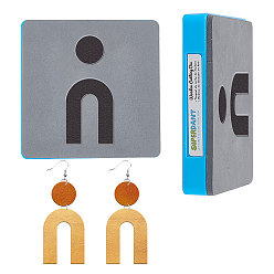 Смешанные Узоры 1 шт. штампы для резки дерева, Со сталью, для diy scrapbooking / фотоальбом, декоративная тисняющая бумажная карточка, изготовление изделий из кожи, круглый и арочный, смешанные узоры, 100x100x9 мм