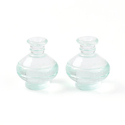 Bottle Вазы из смоляного фарфора миниатюрные украшения, Аксессуары для микроландшафтного сада для кукольного домика, притворяющиеся опорными украшениями, бутылка, 18x16x16 мм