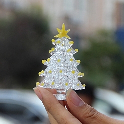 Белый Рождественские украшения в стиле лэмпворк, для украшения дома, белые, 75 мм