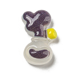 Bottle Кабошоны из непрозрачной смолы на тему Хэллоуина, волшебная бутылка, 17x10.5x5.5 мм