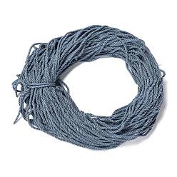 Стально-синий Полиэфирного корда, витой шнур, стальной синий, 5 мм, Около 97~100 м / пачка