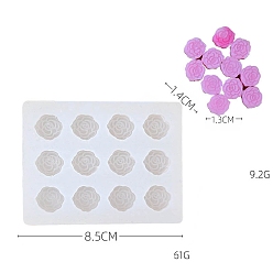 Цветок Пищевые силиконовые формы, для запечатывания частиц воска, цветок, 85x65x14 мм
