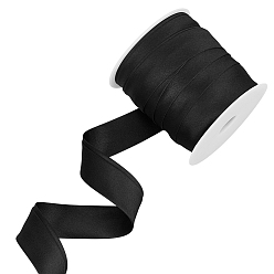 Черный 25м полиэстеровых лент, для пошива аксессуаров, чёрные, 1 дюйм (25 мм), 25м / комплект