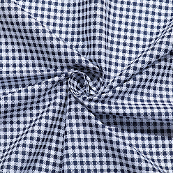 Marine Blue Tartan Cotton Fiber Fabric, Clothing Accessories, Marine Blue, 1580x0.1mm