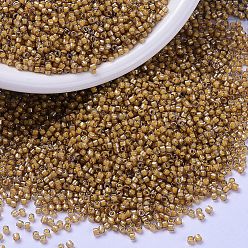 (DB2043) Светящийся Миндаль Бусины miyuki delica, цилиндр, японский бисер, 11/0, (дБ 2043) светлый миндаль, 1.3x1.6 мм, отверстия: 0.8 мм, около 10000 шт / мешок, 50 г / мешок