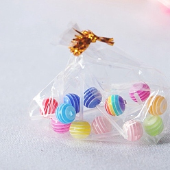 Леденец Смола мини имитация удовольствия съесть больше украшения, для кукольных аксессуаров, притворяющихся опорными украшениями, леденец, 35x30 мм, 12 шт