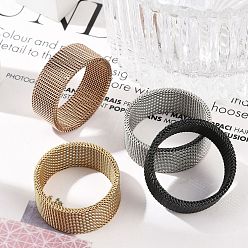 (52) Непрозрачная лаванда 201 палец кольца из нержавеющей стали, Широкополосное кольцо для ионного напыления унисекс (IP), разноцветные, 10 мм, внутренний диаметр: 23 мм