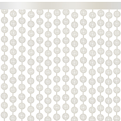 Серый 2m круглая декоративная лента для домашних животных, для украшения штор, серые, 39-3/8 дюйм (1000 мм), около 2.19 ярдов (2 м) / карту