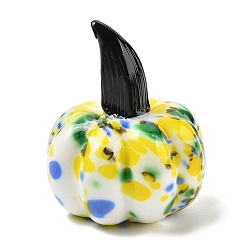 Тыква Оформление витрин лэмпворк, для домашнего офисного стола, тыква, 39~41.5x34~36x34~36 мм