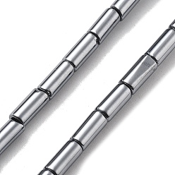 Терагерцовый камень Терагерц каменные бусы пряди, колонка, 6~7x3x3 мм, отверстие : 0.6 мм, около 57 шт / нитка, 15.55'' (39.5 см)