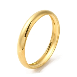 Золотой 304 простые браслеты из нержавеющей стали, золотые, широк: 10 мм, внутренний диаметр: 2-3/8 дюйм (6 см)