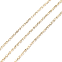 Real 14K Gold Filled Веревочные цепи из желтого золота, пайки, real 14 k золото заполнено, 1.7 мм