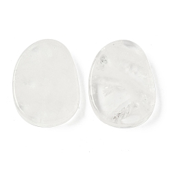 Хрусталь Кристалл кабошоны природного кварца, самородки, 41.5x30.5x7.5 мм