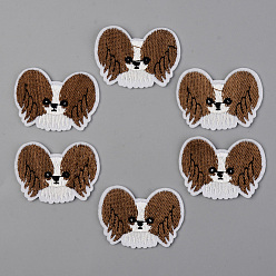 Camel Computerized Embroidery Cloth Iron on/Sew on Patches, Appliques, Costume Accessories, Dog, Camel, 32x43.5x1.5mm