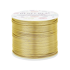 Темный Хаки Круглая алюминиевая проволока, Темный хаки, 15 датчик, 1.5 мм, около 223.09 футов (68 м) / рулон