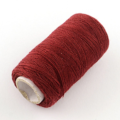 Mixed Color 402 Polyester Sewing Thread Cords for Cloth or DIY Craft, Mixed Color, about 210m/roll, 0.1mm, 12rolls/box