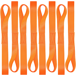 Оранжевый Нейлоновые ремни для багажа, оранжевые, 305x25x3 мм