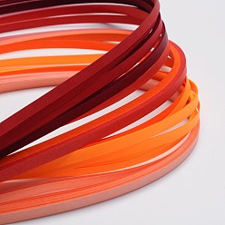 Красный 6 цвета рюш бумаги полоски, красные, 530x5 мм, о 120strips / мешок, 20strips / цвет