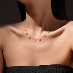 Золотой 925 серебряные подвески-подсолнухи с цепочкой для женщин, золотые, 15.75 дюйм (40 см)