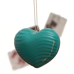 Teal Iron Candy Box, Heart Candy Box, Teal, 10x8x6cm