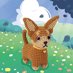 Перу Наборы для вязания крючком, включая полиэфирную пряжу, Перу, размер упаковки: 23.5x18.5x8.5см