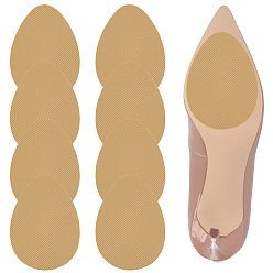 Светло-коричневый 8шт. ремонт подошв обуви, замена силиконовой подошвы, самоклеящиеся противоскользящие накладки на подошву обуви, слеза, загар, 90x65x1 мм