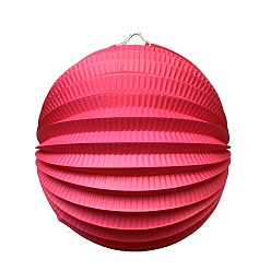 Светло-Вишневый 3d круглый бумажный фонарик, для детского сада, рождество, хэллоуин, украшение для вечеринки, светло-вишневый, 240 мм