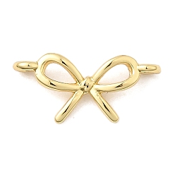 Настоящее золото 18K Латунные подвески, бантом прелести, долговечный, без свинца и без кадмия, стойки покрытие, реальный 18 k позолоченный, 6.5x13.5x1.5 мм, отверстие : 1 мм