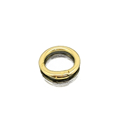 Light Gold Легкосплавные пружинные кольца, круглые кольца, для изготовления пакетов, золотой свет, 26 мм