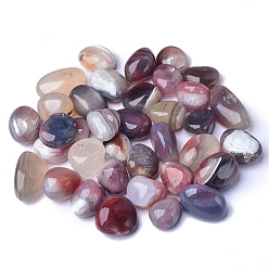 Серый агат Натуральный серый агат имитация гальки орнамент, для аквариума, пруд, карликовое дерево, сад, путь, бассейн, 20~30 мм