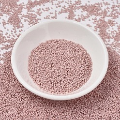 (DB1515) Matte Opaque Pink Champagne MIYUKI Delica Beads, Cylinder, Japanese Seed Beads, 11/0, (DB1515) Matte Opaque Pink Champagne, 1.3x1.6mm, Hole: 0.8mm, about 10000pcs/bag, 50g/bag