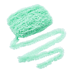 Аквамарин 40m отделка из полиэстерового кружева, аквамарин, 1-1/8 дюйм (30 мм), около 43.74 ярдов (40 м) / комплект