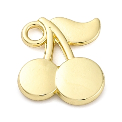 Золотой Стойки подвески обшивки сплава, без кадмия, без никеля и без свинца, золотые, черри прелести, золотые, 19.5x16x2.5 мм, отверстие : 2 мм