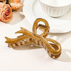 Bowknot Пластиковые заколки для волос для женщин, Перу, бантом, 65x120x45 мм