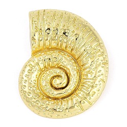 Shell Shape Стойки обшивки латунные подвески, долговечный, без кадмия и без свинца, реальный 18 k позолоченный, формы раковины, 26x21x3 мм, отверстие : 7.5x3.5 мм