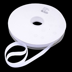 Белый Полиэстер органза лента, белые, 1/2 дюйм (13 мм), 200 ярдов / рулон (182.88 м / рулон)