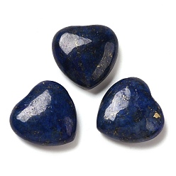 Ляпис-Лазурь Природный лазурит кабошонов, окрашенные, сердце, 15x15x6 мм