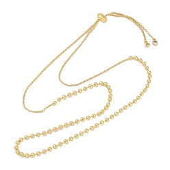 Настоящее золото 18K Латуни ожерелья, без кадмия и без свинца, реальный 18 k позолоченный, 12.60 дюйм (32 см), 3 мм