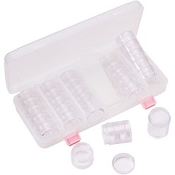 Lavender Blush Plastic Bead Storage Containers, Lavender Blush, 13x27x4cm